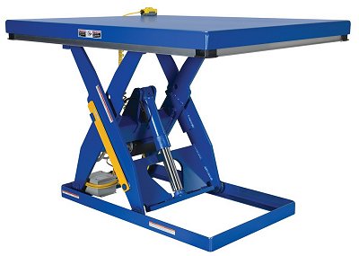 Vestil Electric Hydraulic Scissor Lift Table 3000 lb Load 40" x 48"